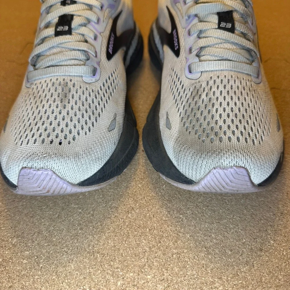 Brooks Adrenaline GTS 23 Womens Running Shoes Grey Purple 1203811B039 Size 7.5 - Picture 9 of 10